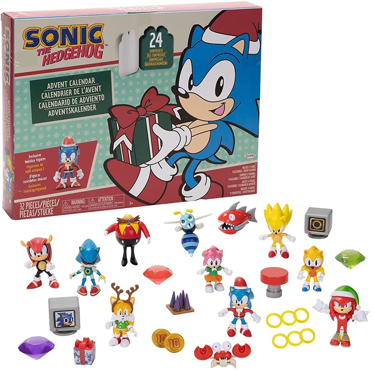 Sonic The Hedgehog Advent Calendar 2025 - 24 Surprises with