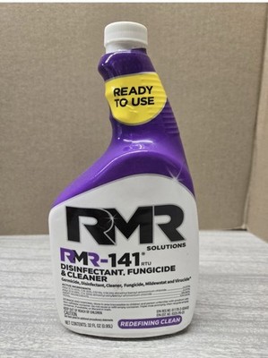 RMR-141 RTU Disinfectant, Fungicide & Cleaner 32 Fl Oz Refill Bottle- No Sprayer