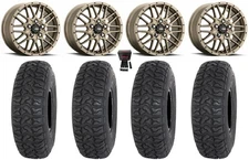ITP Hurricane 15" Wheels Br 35" Chicane LT Tires Polaris Ranger 1500 & Xpedition