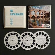 1966 View-Master Provence France   No. C207   3 Reels C2071 C2072 C2073   French