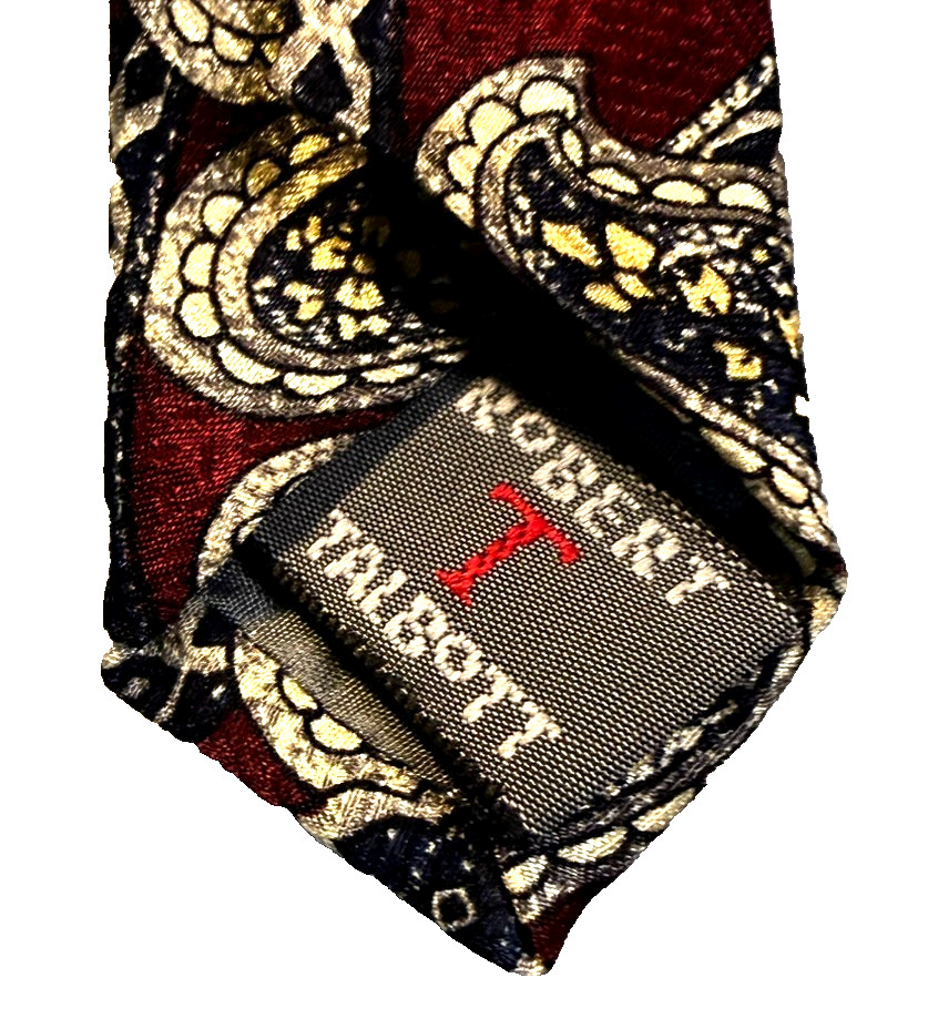 Robert Talbott for Patrick James Maroon Paisley S… - image 7