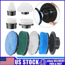 Electric Spin Scrubber Replacement Brush Heads Set, 9 Piece Replacement Brush