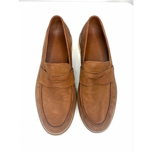 Cole Haan American Classic Penny Loafers Men\'s Sz 12 Tan Leather Preppy Classic Cole Haan American Classics Penny Loafers Pinch Leather Tan  main image 2