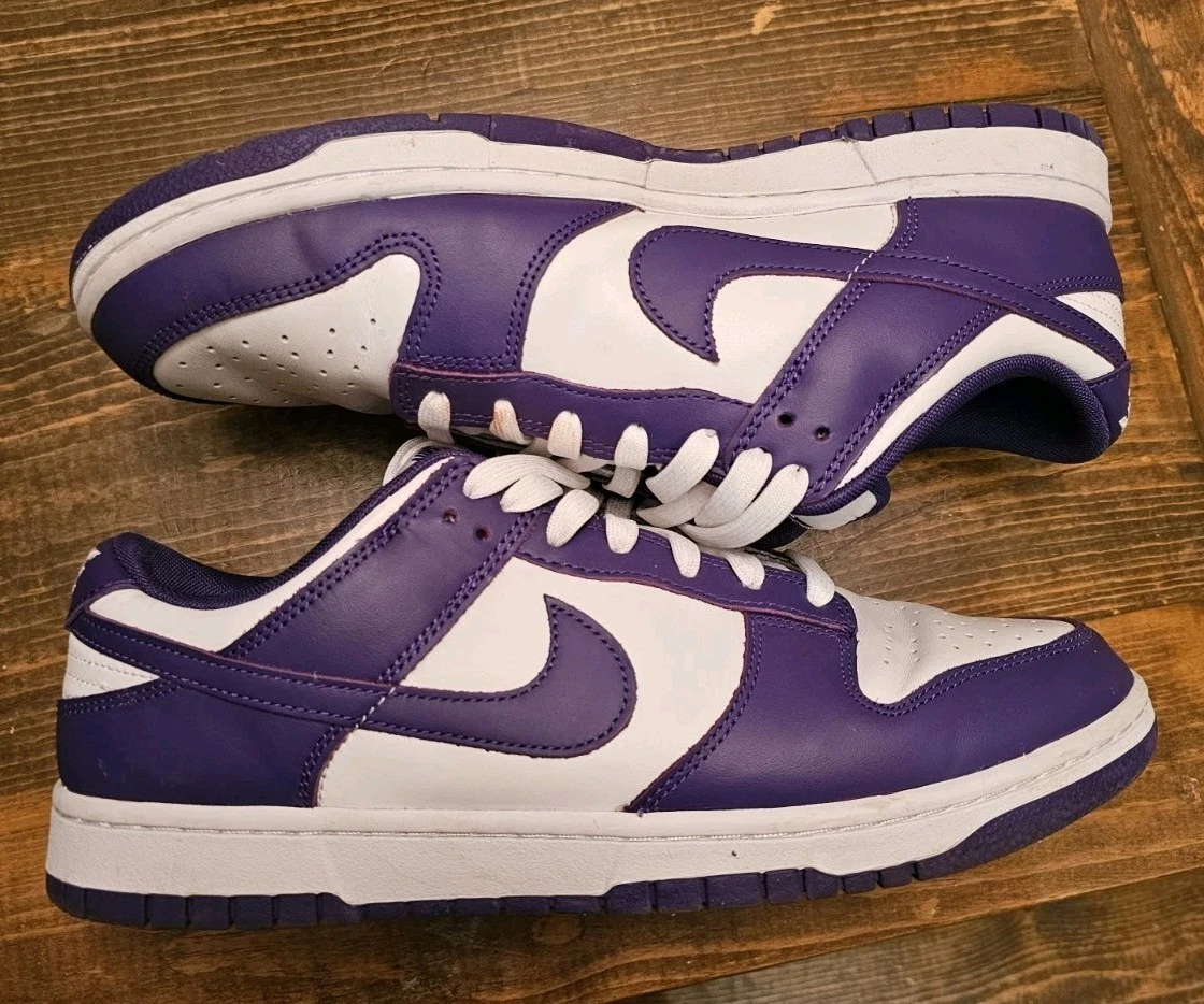 Nike Dunk Low Purple/White for Sale - Authenticity Guaranteed - eBay