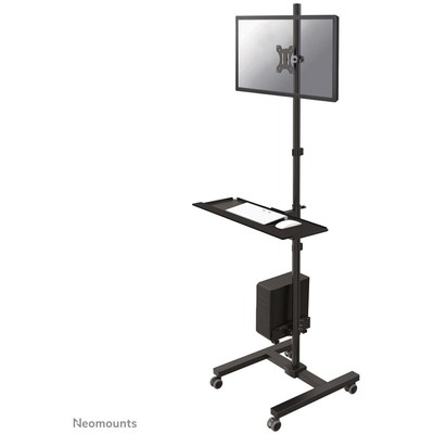 NEOMOUNTS FPMA-MOBILE1700 Workplace Floor Stand monitor keyboard mouse PC NEOMOU