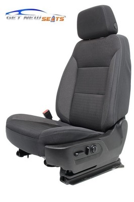19-2026 Chevy Silverado Sierra Power Driver Seat Conversion Kit + Black Cloth v1