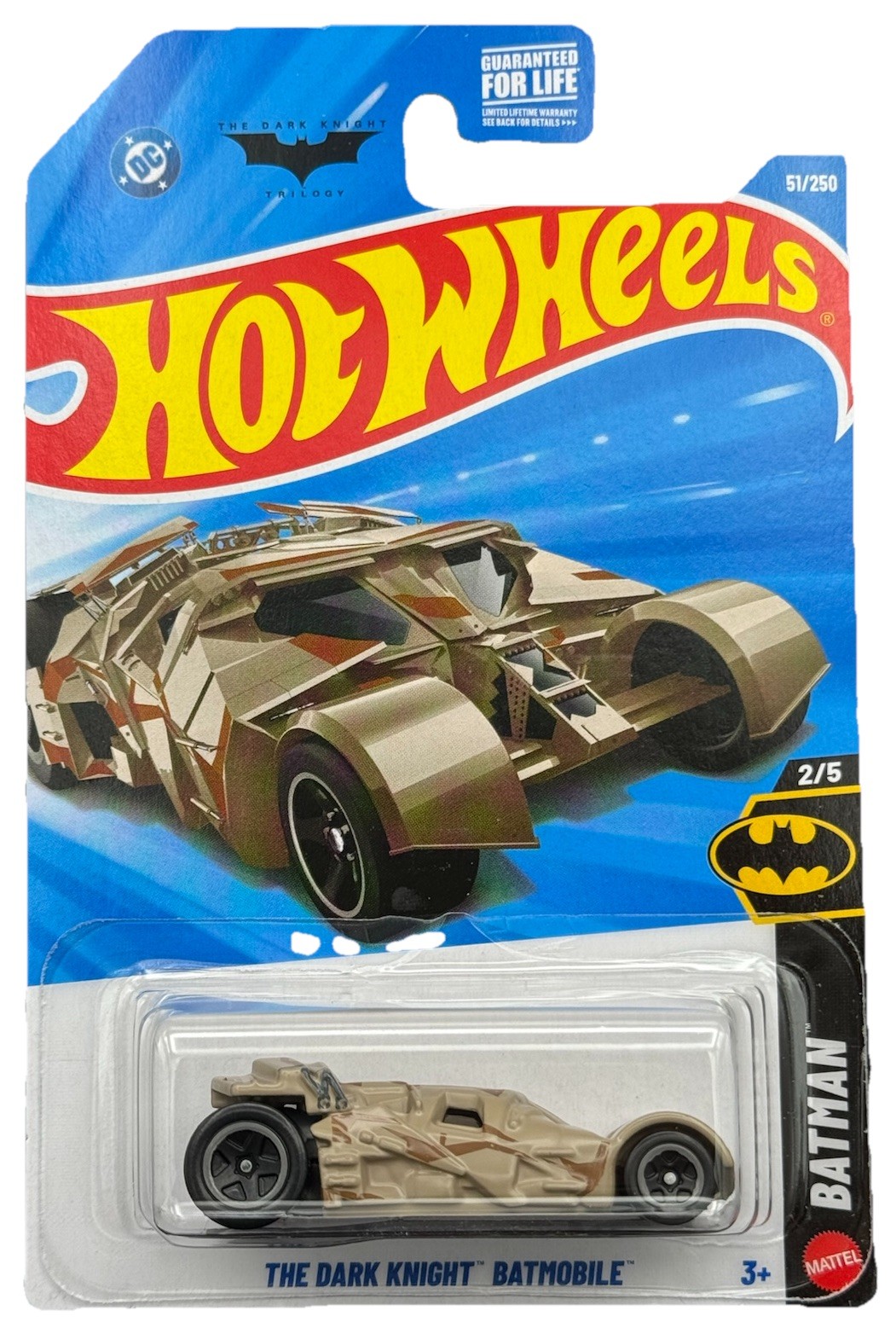 Hot Wheels 2026 HW Batman 2/5 The Dark Knight Batmobile