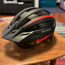 Casco bici con occhiali leggeri e magnetici grande