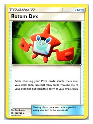 SM Base Set #131/149 Rotom Dex