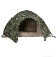  USMC LITEFIGHTER 2 Two Man Combat Tent Woodland Camouflage Rainfly/Tan Tent