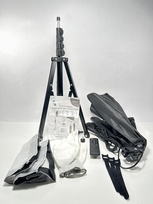 EMART 16x16 Softbox Lighting Kit 85W LED Light Remote 65'' Stand Photography