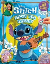 Disney Stitch Sticker Book Treasury Hardback or Cased Book