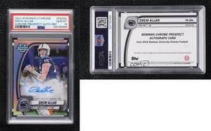 2024 Bowman U Chrome Prospect Refractor /299 Drew Allar PSA 10 GEM MT Auto