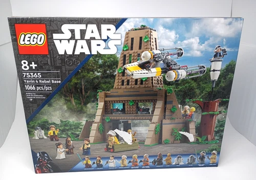 LEGO Star Wars Yavin 4 Rebel Base (75365) Brand New Factory Sealed Retired Set