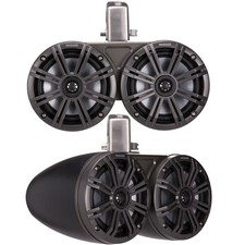 Kicker 45KMTDC65 Marine Towers Swivel Clamps 45KM654L Speakers Charcoal Grills