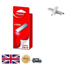 Quality 26/6 Staples Pack of 5000 for Reliable Binding Solutions 0.0010 per staple