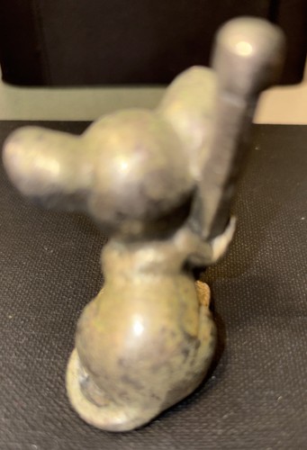 Statuina Topo in peltro con matita VINTAGE Ti amo 2,5" - Foto 4 di 4