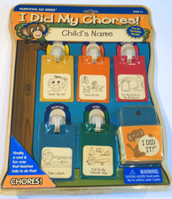 I Did My Chores System Parents Teach Kids to Do Chores Reward System Board Cards