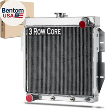 Radiator Compatible With 1955-1957 1956 Ford Thunderbird 4.4l 4.8l 5.1l Aluminum Radiator Compatible With 1955-1957 1956 Ford Thunderbird 4.4l 4.8l 5.1l Aluminum