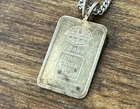 Vintage Engelhard Maple Leaf 1 Gram .999 Silver Bar