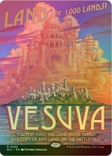 1 x Vesuva - Foil - An Encyclopedia of Magic - LP - MTG