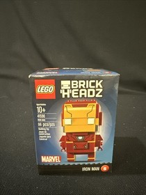 Lego Brickheadz #41590 Iron Man, #40367 Lady Liberty & #40348 Birthday Clown
