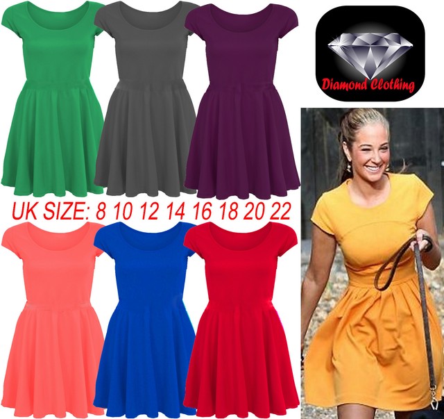 Yellow skater dress 10 ebay Yellow skater dress 10 ebay