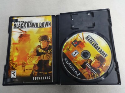 Delta Force Black Hawk Down Sony Playstation 2 PS2 Game Complete