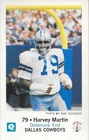 1979 Cowboys Police #79 Harvey Martin - Dallas Cowboys