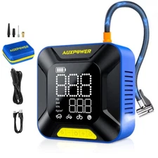 AUXPOWER 150PSI Air Tire Pump Inflator Portable Compressor Digital Electric 12V