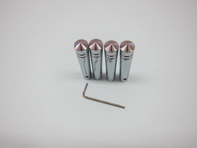Lowrider Hydraulics switch extension all chrome, Carling Peterbilt, 4pcs, w/key
