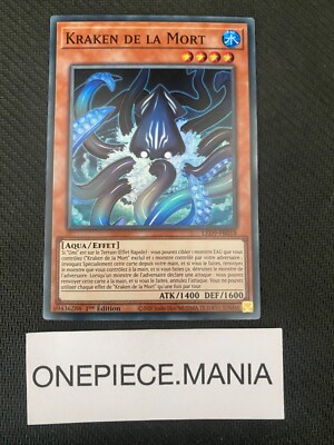 Yu-Gi-Oh! Kraken De La Mort LED9-FR018 1st Super Rare | eBay