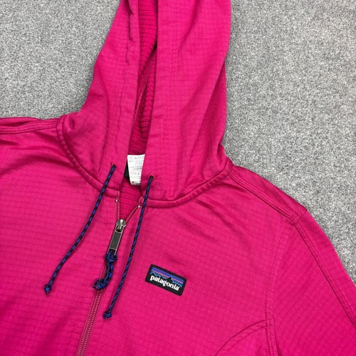 Patagonia Pullover Damen Small Pink Full Zip Upslope Hoody gefüttert Outdoor Lady - Bild 3 von 8