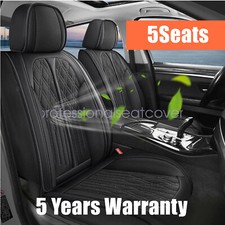 2021-2024 Fit For Ford Bronco Car 5-seat Covers Waterproof Pu Leather Cushion Us
