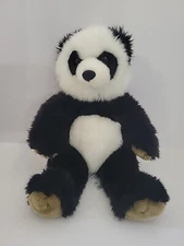Build A Bear Panda Pawsome Brown Paws 16" BABW Plush Hard Eyes Toy 