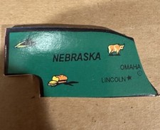 Nebraska REPLACEMENT STATE Small World Toys Wooden U.S.A. Map 1994 Puzzle
