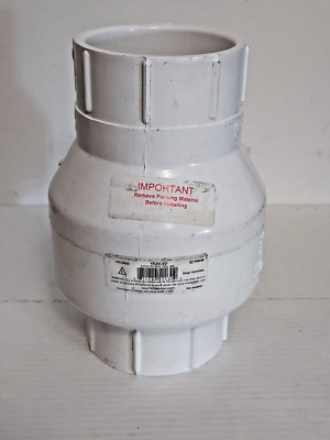 NDS Flo-Control 1520-30 3'' IPS PVC Swing Check Valve, Socket x Socket