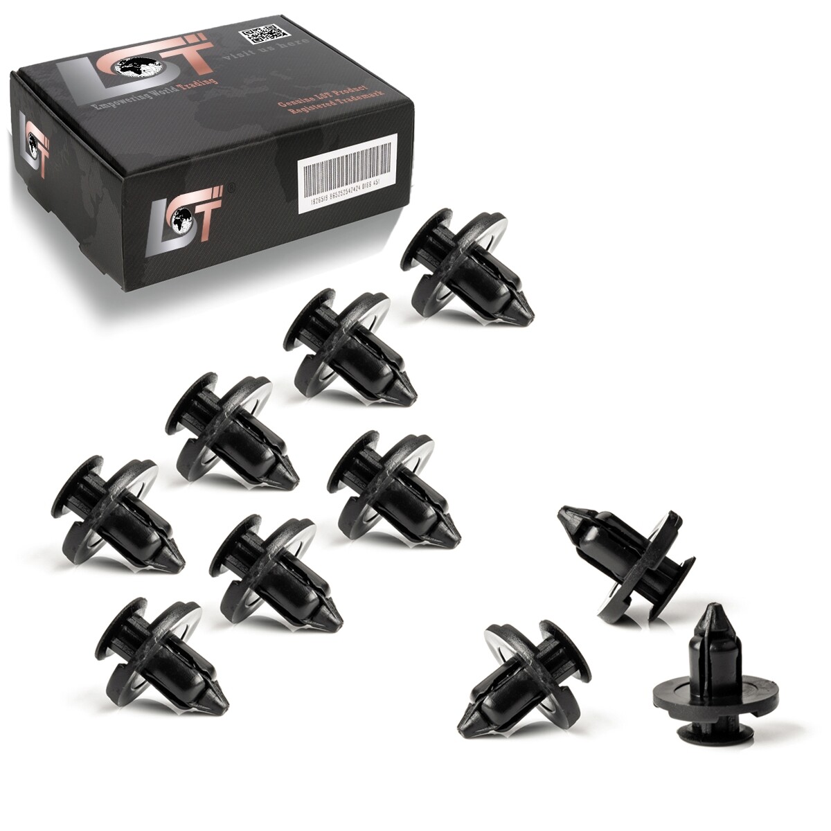 10x Bumpers Bumper Fastening Clip for DAIHATSU