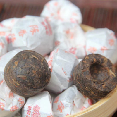Haiwan Old Comrade CHEN XIANG Mini TuoCha Premium Puer Pu-erh Ripe Pu'er Tea