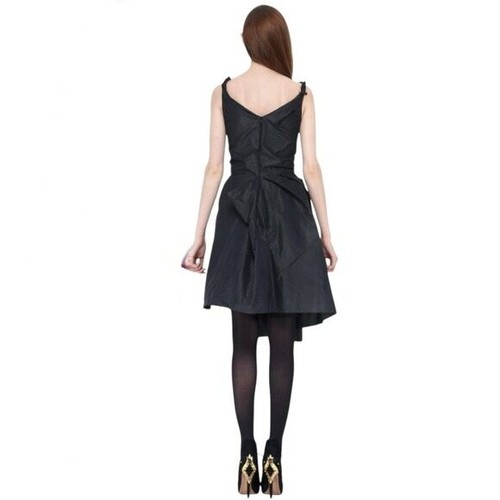Vivienne Westwood Anglomania Cowl Neck Midi Dress US 6-8, IT44 - Picture 3 of 11