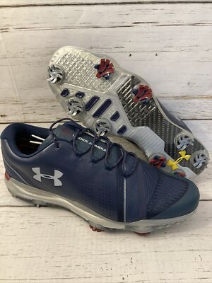 Under Armour Spieth LE 'Academy' Blue Golf Shoes Men's Size