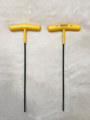 BONDHUS T-Handle Allen 7/64 Hex Wrench 9 Inch SAE USA 15306 New, 2 of ...