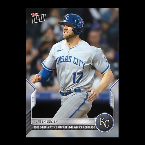 2022 Topps Now 174 Hunter Dozier