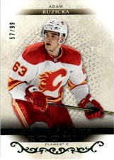 2021-22 Upper Deck Artifacts Emerald 57/99 Adam Ruzicka Rookie  Calgary Flames