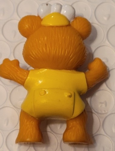 1986 McDonald's Toy Muppet Babies, Baby Fozzie Bear vintage 2” PVC Figure - Picture 7 of 7