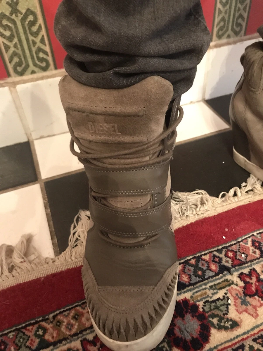 Diesel wedge sneakers hotsell