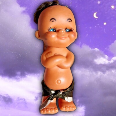Rare Vintage Hawaiian Hula Kewpie Doll