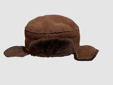 Burberry Baby Brown Hat Sheepskin Size. 18-24