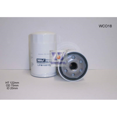 NIPPON MAX oil filter interchangeable with Z689 MO-G924