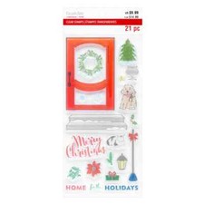 Front Door Clear Stamps by Recollections Christmas 672654 New